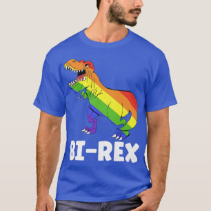 Bi-Rex Rainbow Dino, Pride Month lgbt lgbtq T-Shirt