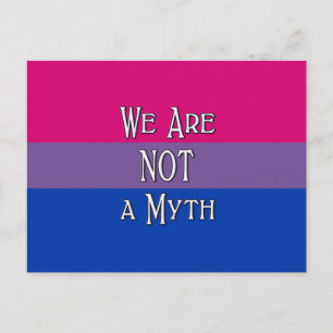 Bi We Are... Postcard