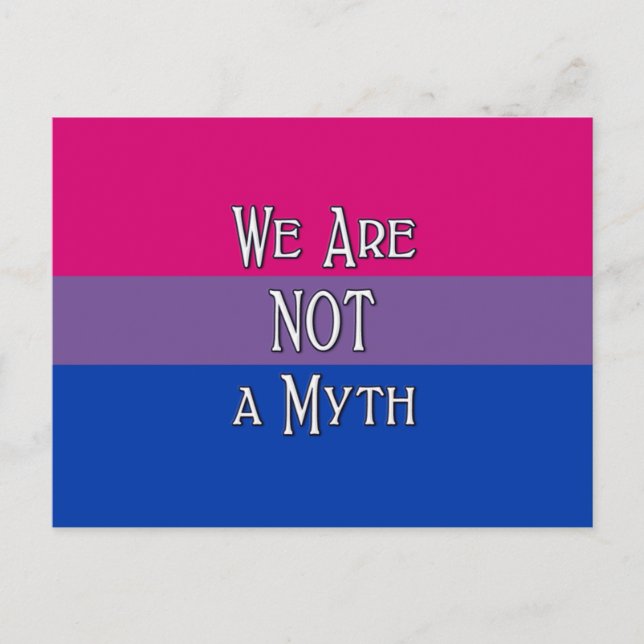 Bi We Are... Postcard (Front)