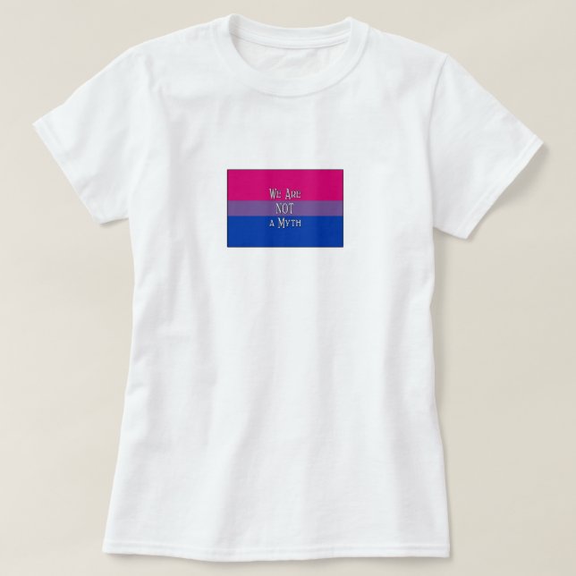 Bi We Are... T-Shirt (Design Front)