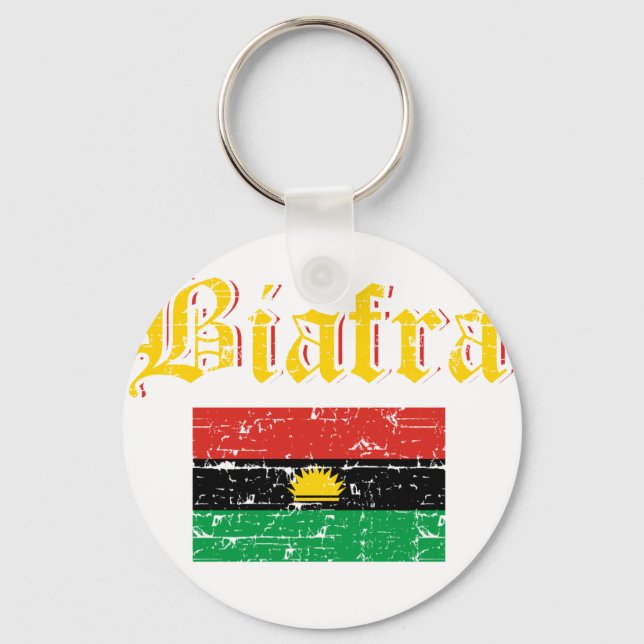 Biafra Flag Key Ring (Front)