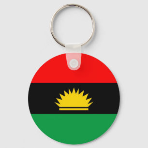 Biafra republic minority people ethnic flag key ring