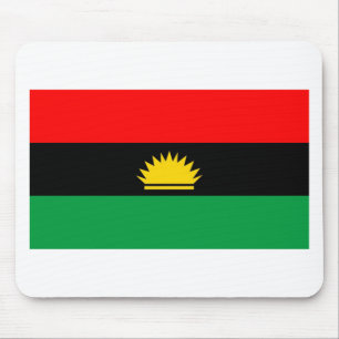Biafra republic minority people ethnic flag mouse mat