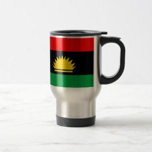 Biafra republic minority people ethnic flag travel mug