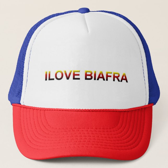Biafra Trucker Hat (Front)