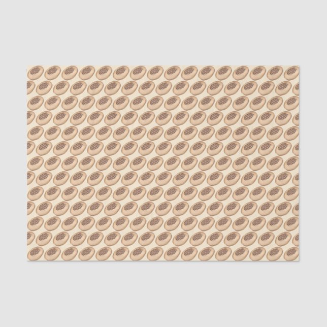 Bialy Jewish Bakery Onion Bread Poland Polish Food Tissue Paper (Front)