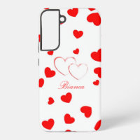 Bianca - Cute Hearts -customise it with your name 