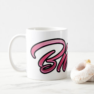 Bianca faded pink cup tea cup coffee cup