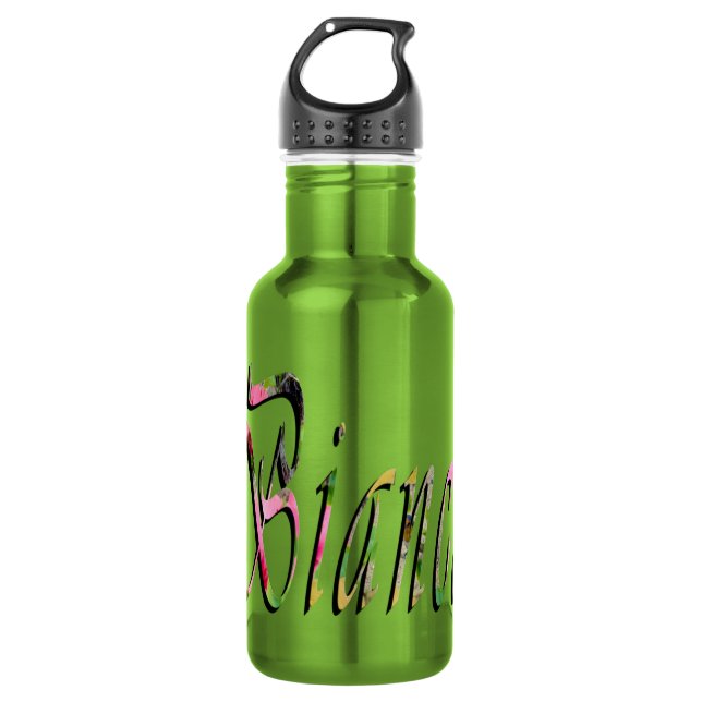 Bianca Girls Name Logo, 532 Ml Water Bottle (Front)