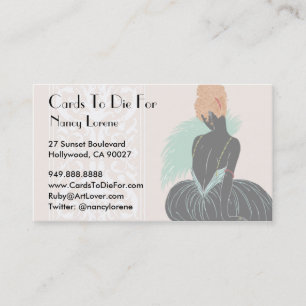 Bianca in Cream - Business Cards