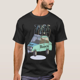 Bianchi Cycling Team Car   T-Shirt