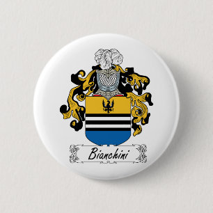 Bianchini Family Crest 6 Cm Round Badge
