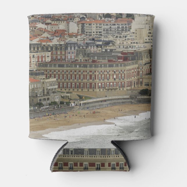 Biarritz beach, Belle Époque architecture. Can Cooler (Front)