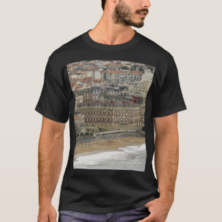 Biarritz beach, Belle Époque architecture. T-Shirt