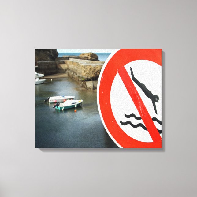 Biarritz Canvas Print (Front)