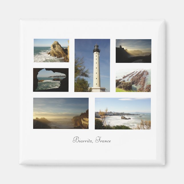 Biarritz France Magnet (Front)