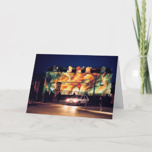 Biarritz Holiday Lighting Card