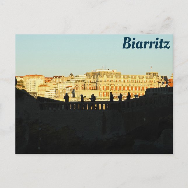 Biarritz Postcard (Front)