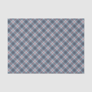 Bias Plaid Blue-Red Stripe Tissue Paper