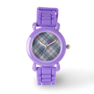 Bias Plaid Blue-Red Stripe Watch