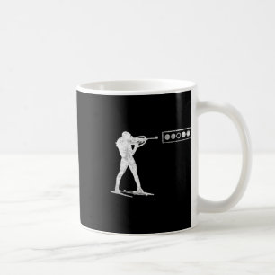 Biathlet At The Shooting Range Coffee Mug