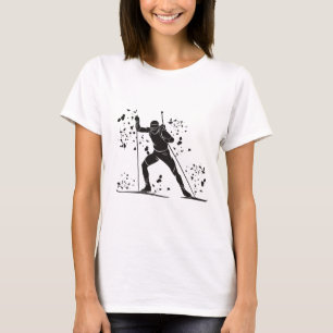 Biathlete Nordic Skiing Biathlon 14 T-Shirt