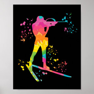 Biathlete Nordic Skiing Biathlon 16 Poster