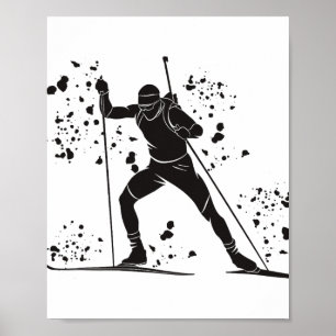 Biathlete Nordic Skiing Biathlon _27 Poster