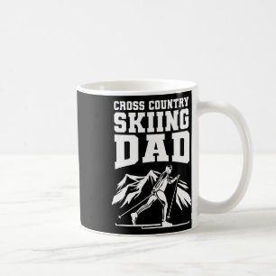 Biathlon Cross Country Skiing Dad Cross Country Sk Coffee Mug