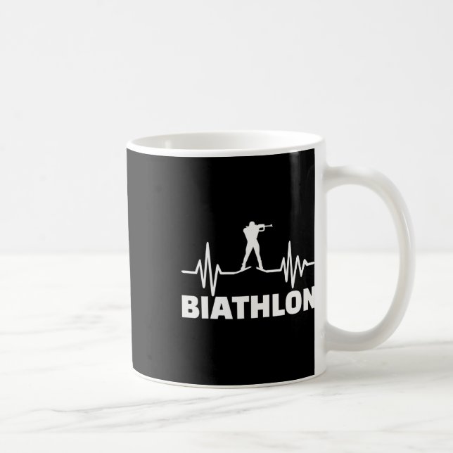 Biathlon Frequency  Coffee Mug (Right)