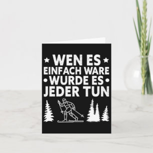 Biathlon If It Would Be Easy Everyone Would Do It Card