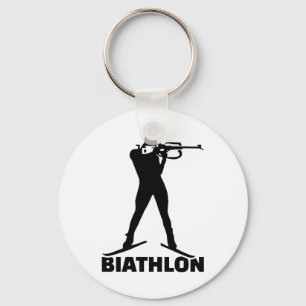 Biathlon Key Ring