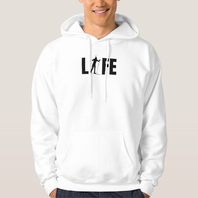 Biathlon Life | Biathlon Lover Target Shooting Hoodie (Front)