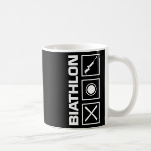 Biathlon Ski Skier Winter Sports Cross-country Ski Coffee Mug