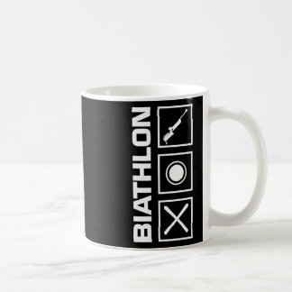 Biathlon Ski Skier Winter Sports Cross-country Ski Coffee Mug