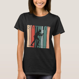 Biathlon Ski Skier Winter Sports Cross-country Ski T-Shirt