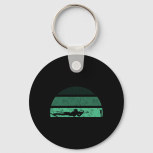 Biathlon Ski Winter Sports  Key Ring