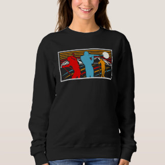 Biathlon Sports Winter Athlete Snow Skier Biathlet Sweatshirt