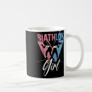 Biathlon Winter Sport Skiing Riffle Shooting Biath Coffee Mug
