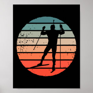 Biathlon Wintersport Action  Poster