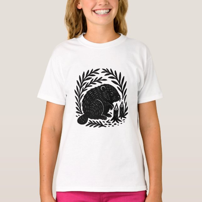Biber/Beaver T-Shirt (Front)