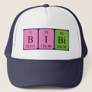 Bibi periodic table name hat