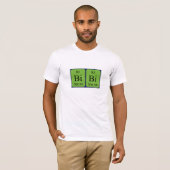 Bibi periodic table name shirt (Front Full)