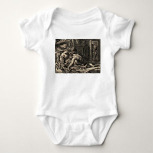 Bibical Samson and Delilah Baby Bodysuit