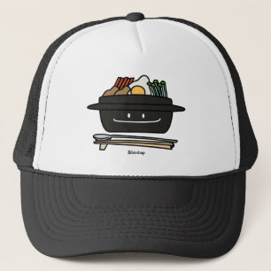 Bibimbap Korean rice bowl namul vegetables egg Trucker Hat