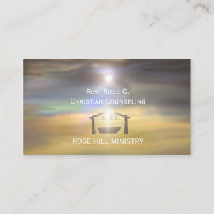 Bible Christian Bethlehem Star Business Cards