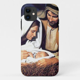 bible faith Jesus Christ inspirational pray prayer iPhone 11 Case