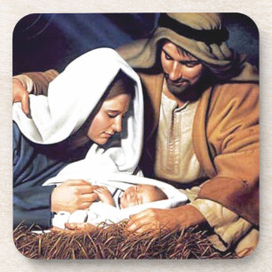 bible faith Jesus Christ inspirational pray prayer Coaster