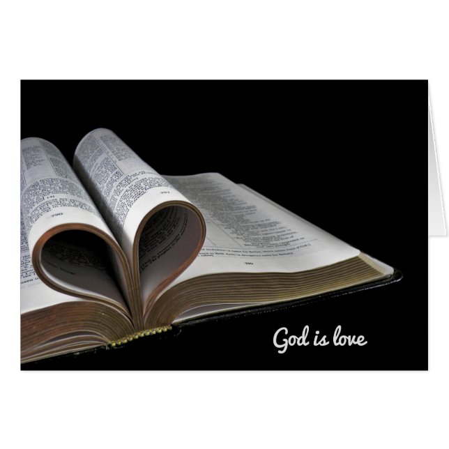 Bible heart (Front Horizontal)