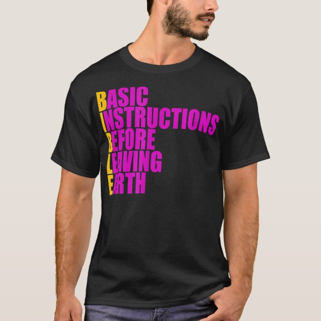 Bible Instructions  Scriptures Christian Rapture G T-Shirt (Front)